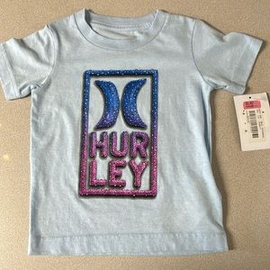 Hurley 2T tshirt. New with tags.
